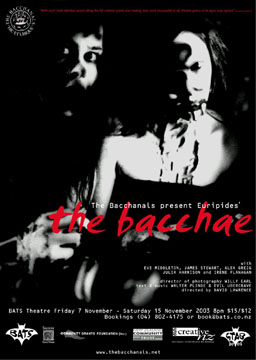 Bacchae Poster (c) The Bacchanals